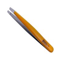 136 Пинцет диагональный с декором Mertz