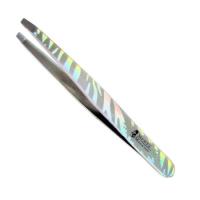 258 Пинцет диагональный с декором Mertz