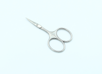 NAZNICY-02, ножницы маникюрные закругленные для ногтей большие кольца Pryhoza